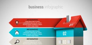 Business infographic : Business Infographic — Photoshop PSD #creative #architecture • Available her…