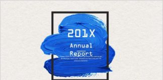 Business infographic : Business infographic : Best Creative Blue work report PowerPoint template on Behance #powerpoint #templ…