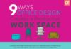 Business infographic : Business infographic : INFOGRAPHIC: 9 Ways Office Design Creates a Productive Workspace