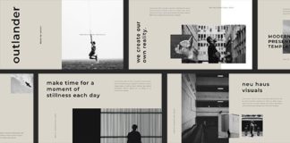 Business infographic : Outlander Keynote Template. Creative Keynote presentation template. #Creative #K…