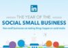 Business infographic : The Rise of the Social Small Business (Infographic)