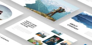 Business infographic : Venus – Creative Powerpoint Template 2019