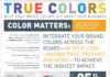 Business infographic : What Do Your Brand Colors Say About Your Business? #infographic