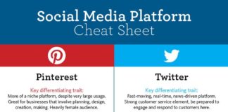 Business infographic : Which Social Media Platforms Should Your Business Use in 2019?