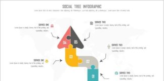 Business infographic : Über 25 kreative Infografiken PowerPoint Vorlage #powerpoint #templates #presentati