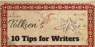 Educational infographic : 10 conseils d’écriture de J.R.R. Tolkien !
