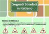 Educational infographic : Educational infographic : Learn Italian words: i segnali stradali