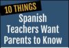 Educational infographic : Educational infographic & data visualisation Spanish Teachers Want Parents to Kn…