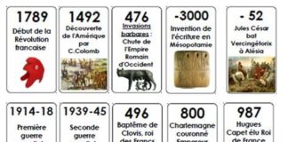 Educational infographic : Frise Chronologique Interactive