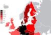 Educational infographic : German language in Europe – Wikipedia, the free encyclopedia-#encyclopedia #euro…