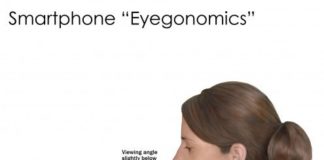 Educational infographic : How to reduce eye strain while using a smart phone. College (and high school) st…