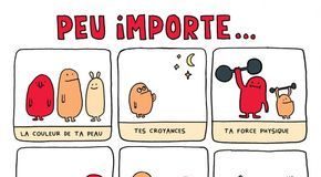 Educational infographic : LE RESPECT DE LA DIFFÉRENCE • MINI-AFFICHE | Elise Gravel