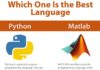 Educational infographic : Python vs Matlab: Which One Is the Best Language
