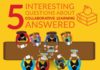 Educational infographic : Questions and Answers about Collaborative Learning Infographic