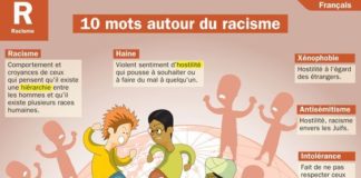 Educational infographic : Racisme: