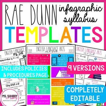 Free Syllabus Template from infographicnow.com