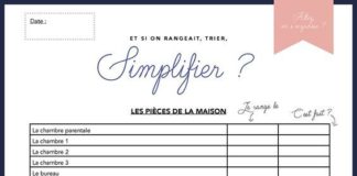 Educational infographic : Rangez, organisez et simplifiez votre intérieur avec Armelle