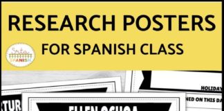 Educational infographic : Research Poster Projects BUNDLE