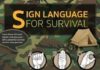 Educational infographic : Sign Language is a skill that could save your life in a disaster situation, chec…