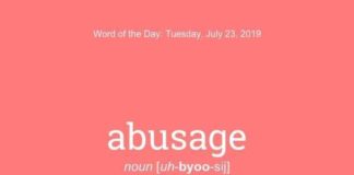 Educational infographic : Words We Like