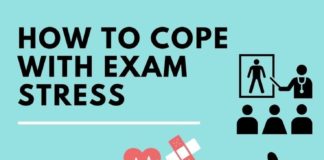 Educational infographic : YOUR GUIDE TO SURVIVING EXAMS!