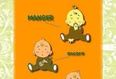 Educational infographic : signer avec bébé – audrey et son parentage