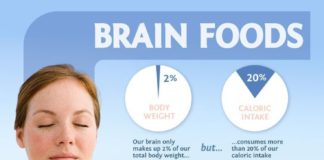 Food infographic – 14 Foods that Are Good for Your Brain