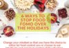 Food infographic – 6 Ways to Stop Food FOMO Over the Holidays