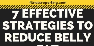 Food infographic – 7 Effective Strategies to Reduce Belly Fat
