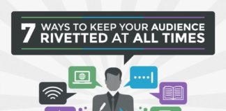Food infographic – 7 Ways to Keep Your Audience Riveted at All Times #infographic