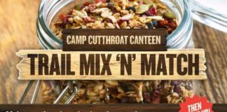 Food infographic – Camp Cutthroat Canteen: Trail Mix ‘n’ Match — INFOGRAPHIC