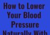 Food infographic – Easy Home Remedies Which Help Stabilize Your Blood Pressure