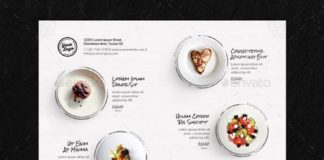 Food infographic – Food infographic – Food infographic Clean Menu White Wood Food Menus Print Templates Download her