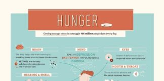 Food infographic – How do hunger and obesity affect the body? Our latest #infographic has the facts…