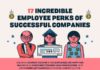 Food infographic – It’s the Small Things That Make a Difference: Amazing Employee Perk Ideas of Successful Companies – Infographic