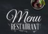 Food infographic – Menu design for Hotel Opera House..