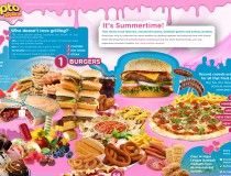 Food infographic – Summertime American Eats Infographic