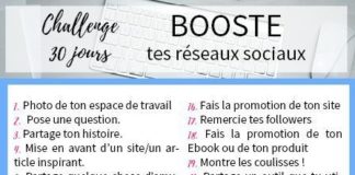 Management : Challenge 30 jours : Booste tes Réseaux Sociaux