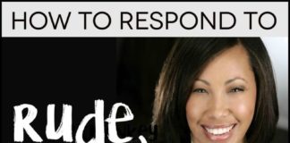 Management : How to respond to rude, disrespectful student attitudes