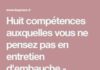 Management : Huit compétences auxquelles vous ne pensez pas en entretien d'embauche – L&…