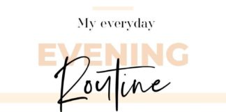 Management : My Evening Routine as a Blogger working from Home