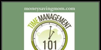 Management : Time Management 101: Home Management (Part 2
