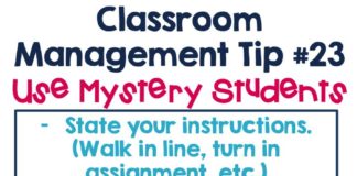 Management : Using Mystery Students