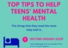 Psychology : Top Tips to Help Teens’ Mental Health