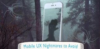 Business infographic : 10 mobile UX nightmares to avoid
