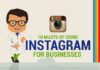 Business infographic : 10 must of using Instagram for businesses #infographic