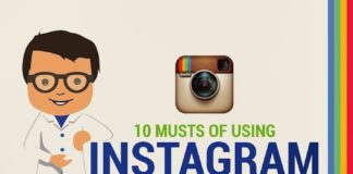Business infographic : 10 must of using Instagram for businesses #infographic