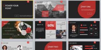 Business infographic : 26+ Business Report Powerpoint Templates