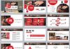 Business infographic : 27+ Redcolor Annual Report Powerpoint Templates