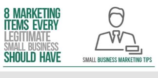Business infographic : 8 Marketing Items Every Legitimate Small Business #infographic #Marketing #Small…